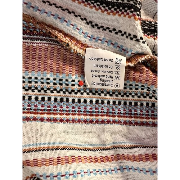 Yueary Womens Patchwork Stripe Contrast Corduroy JacketOlive Green Size XL NWOT - Picture 10 of 10